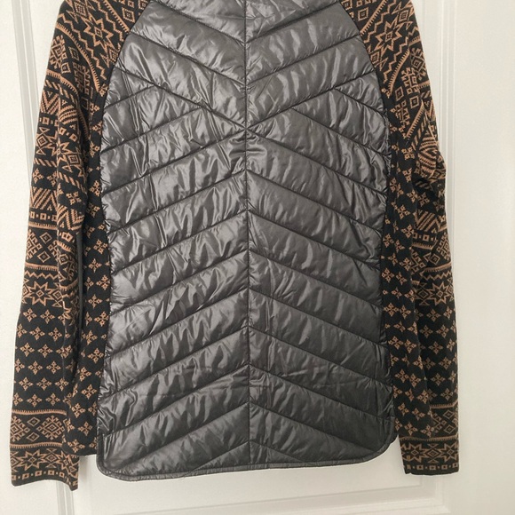 NWOT Krimson Klover Puffer And Wool Blend Knit Base Jacket - Picture 2 of 9